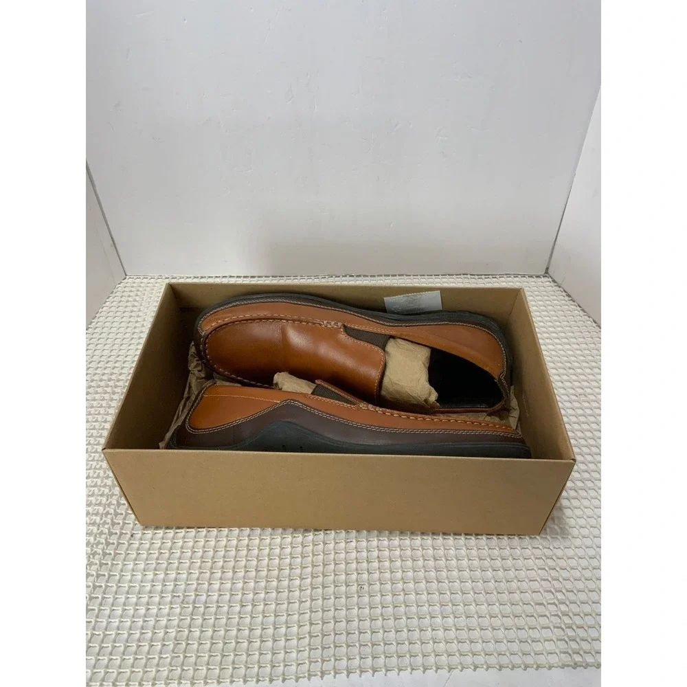 Cole Haan Tucker‎ Venetian Loafers Mens 9.5 Tan NEW with box